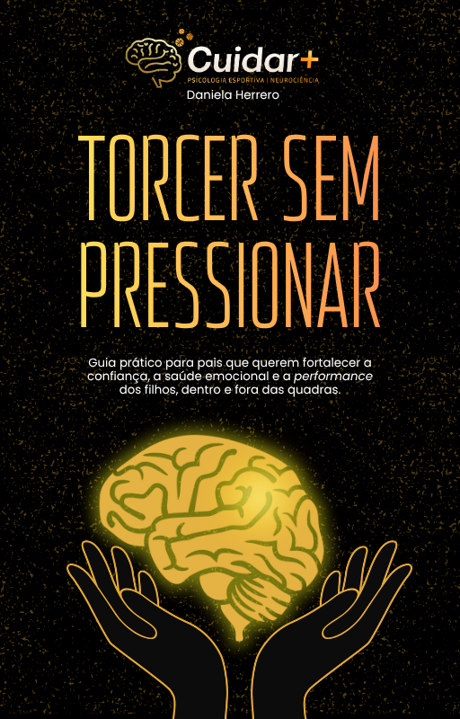 Capa do livro Torcer sem Pressionar, de Daniela Herrero